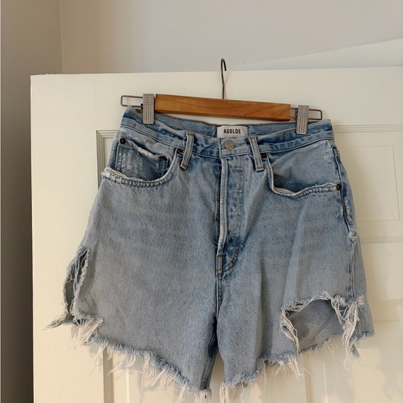 Agolde Riley Shorts - Picture 2 of 6